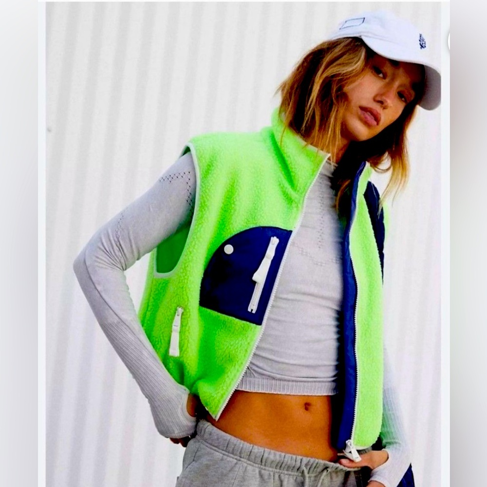 Free people hit the slopes vest